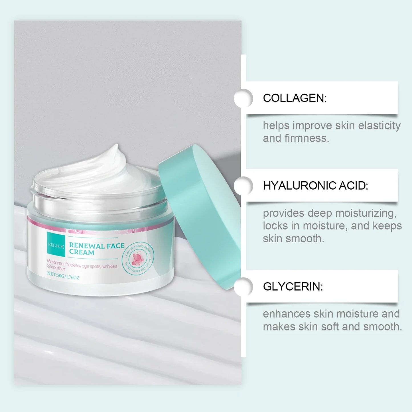 Collagen Firming Facial Cream Rejuvenation Vitamin
