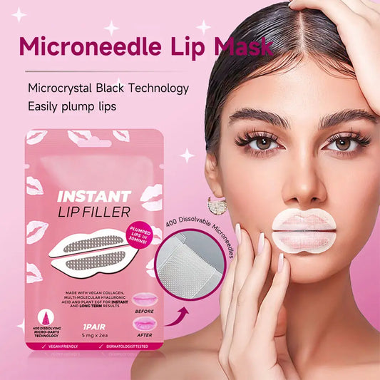 1 Pair Smile Lift Firm Lips Plump Lips Skin Care Patch Hyaluronic