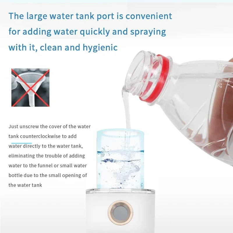 Mini Portable Humidifier Nano Mister Facial Steamer Device