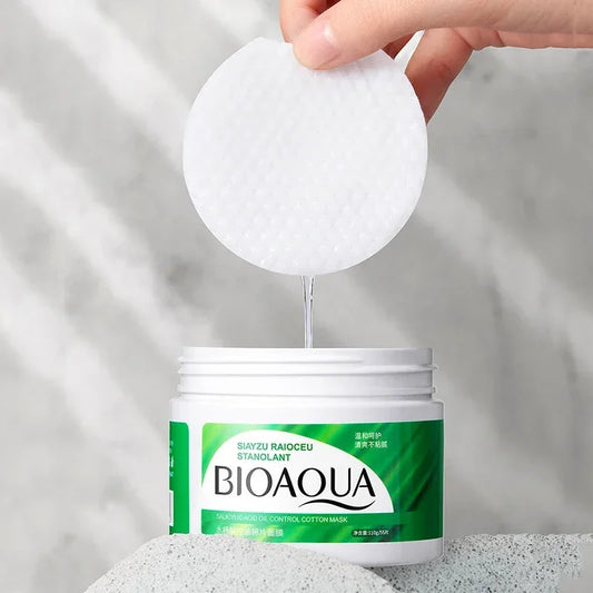 Salicylic Acid Oil Control Repair Cotton Sheet Mask For Skin
