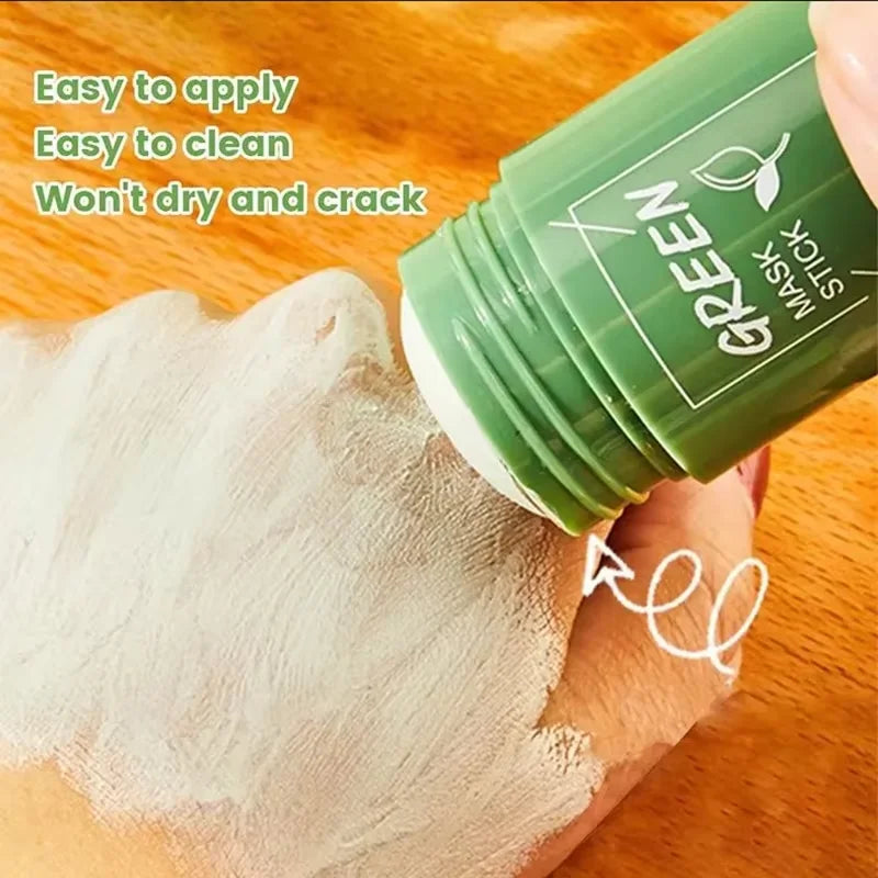 Remove Blackhead Mud Mask Green Tea Face Clean Stick