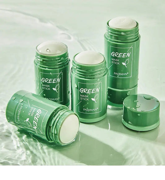 Green Tea Mask Stick Remove Blackheads Acne Deep Cleansing