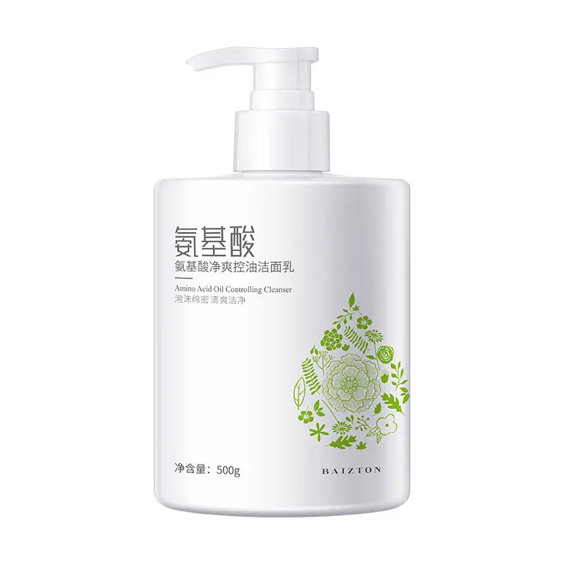 500ml Amino Acid Gentle Facial Cleanser Deep Cleansing Blackheads