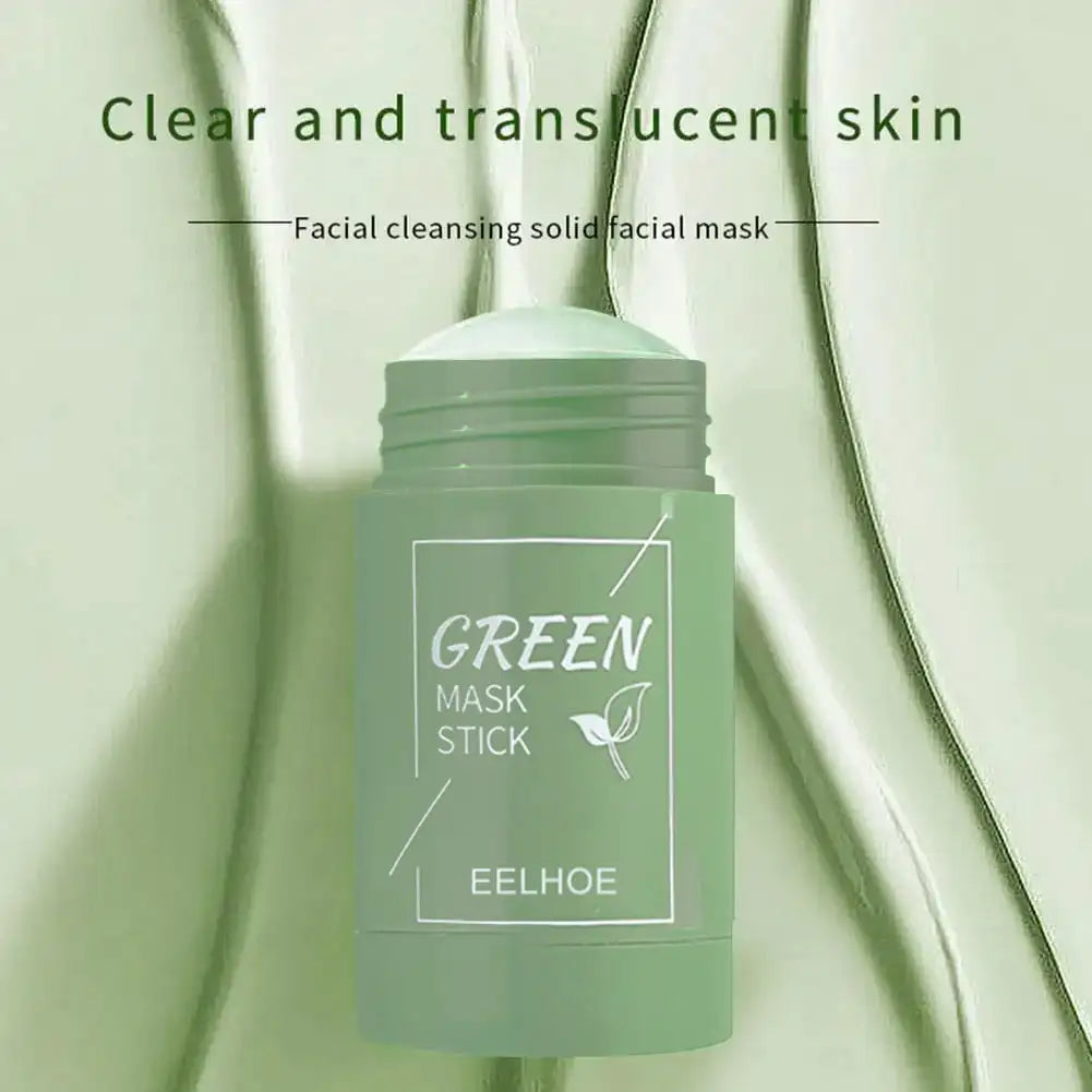Green Tea Eggplant Solid Mask Deep Cleansing Oil