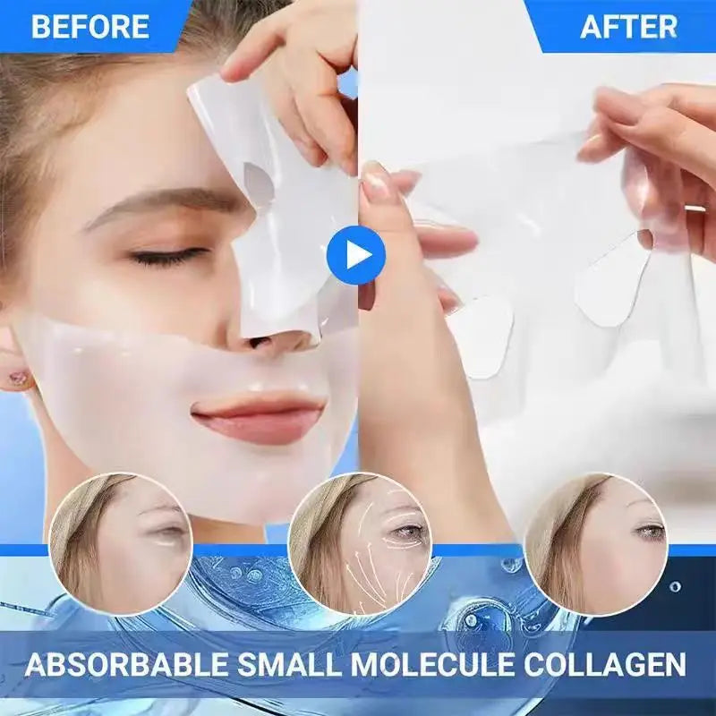 1/3/5/10PCS Bio Collagen Face Mask Anti Wrinkle Fade Face