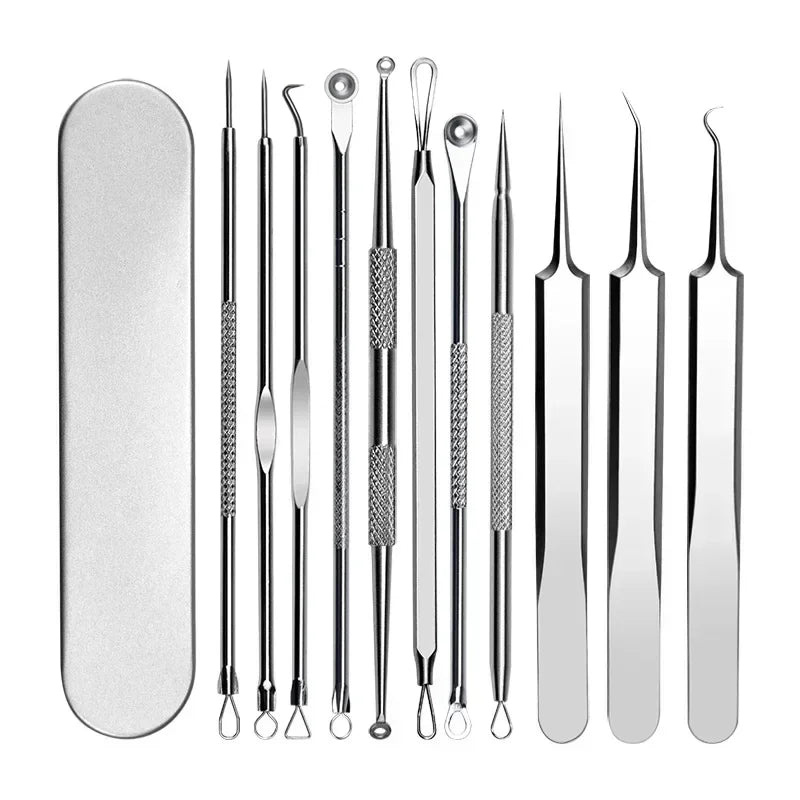 6/8/11PCS Cell Pimples Blackhead Remover Clip Ultra-fine