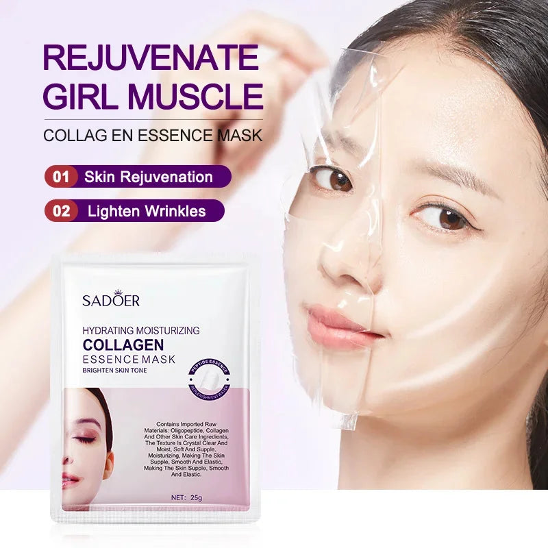 Collagen Anti Wrinkle Facial Mask Anti Aging Fade Fine Lines