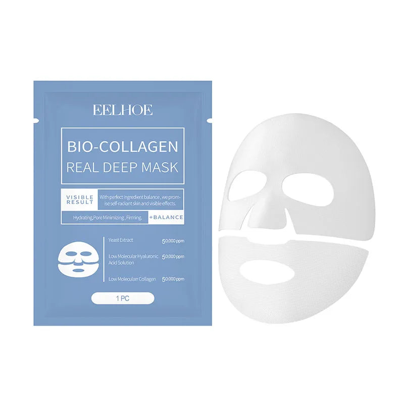 1/3/5/10PCS Bio Collagen Face Mask Anti Wrinkle Fade Face
