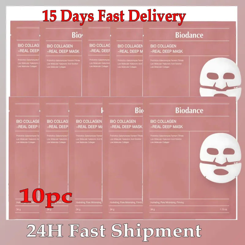 Bio Collagen Face Mask Shrink Pores Deep Hydrating