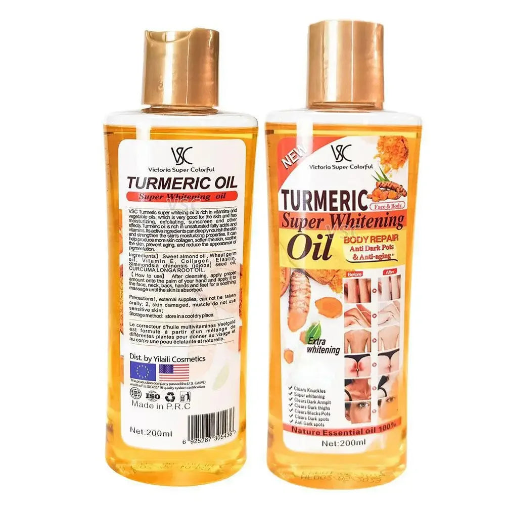 Turmeric Essential Oil Facial Body Massage oil Moisturizing