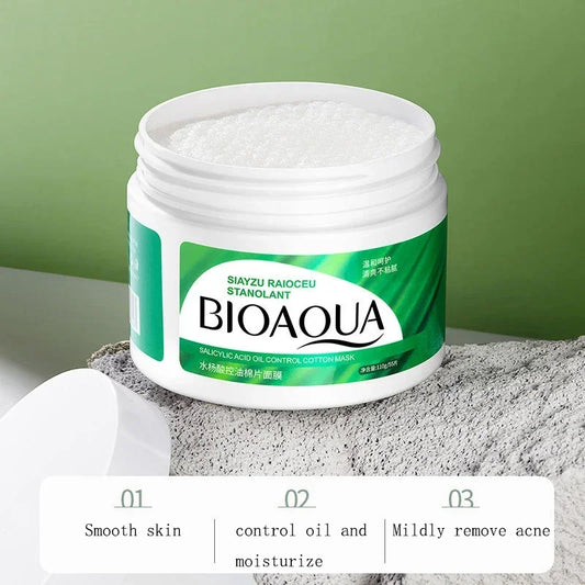 Salicylic Acid Oil Control Repair Cotton Sheet Mask For Skin