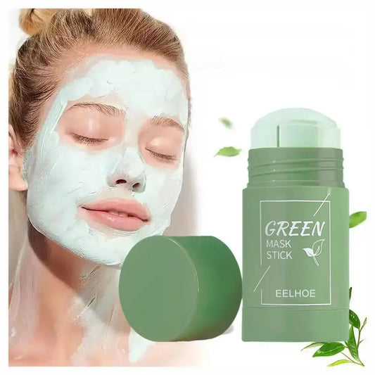 Green Tea Eggplant Solid Mask Deep Cleansing Oil