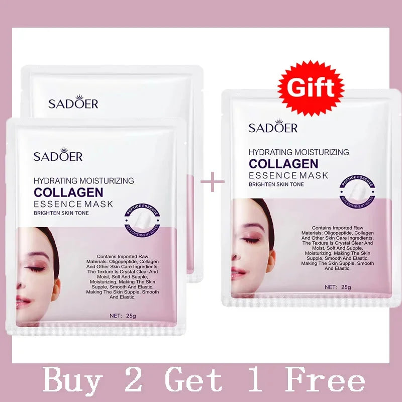 Collagen Anti Wrinkle Facial Mask Anti Aging Fade Fine Lines