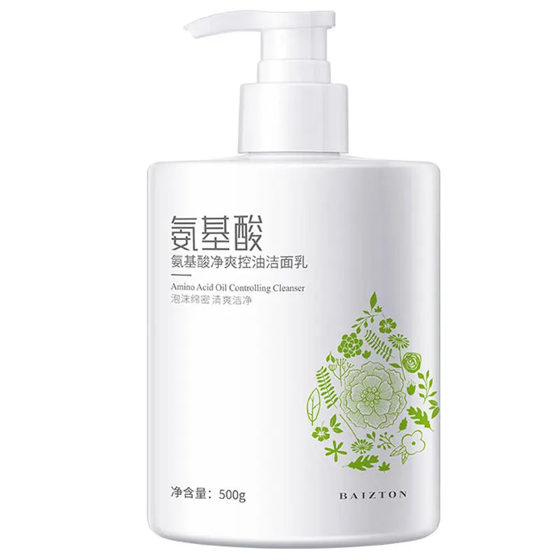 500ml Amino Acid Gentle Facial Cleanser Deep Cleansing Blackheads