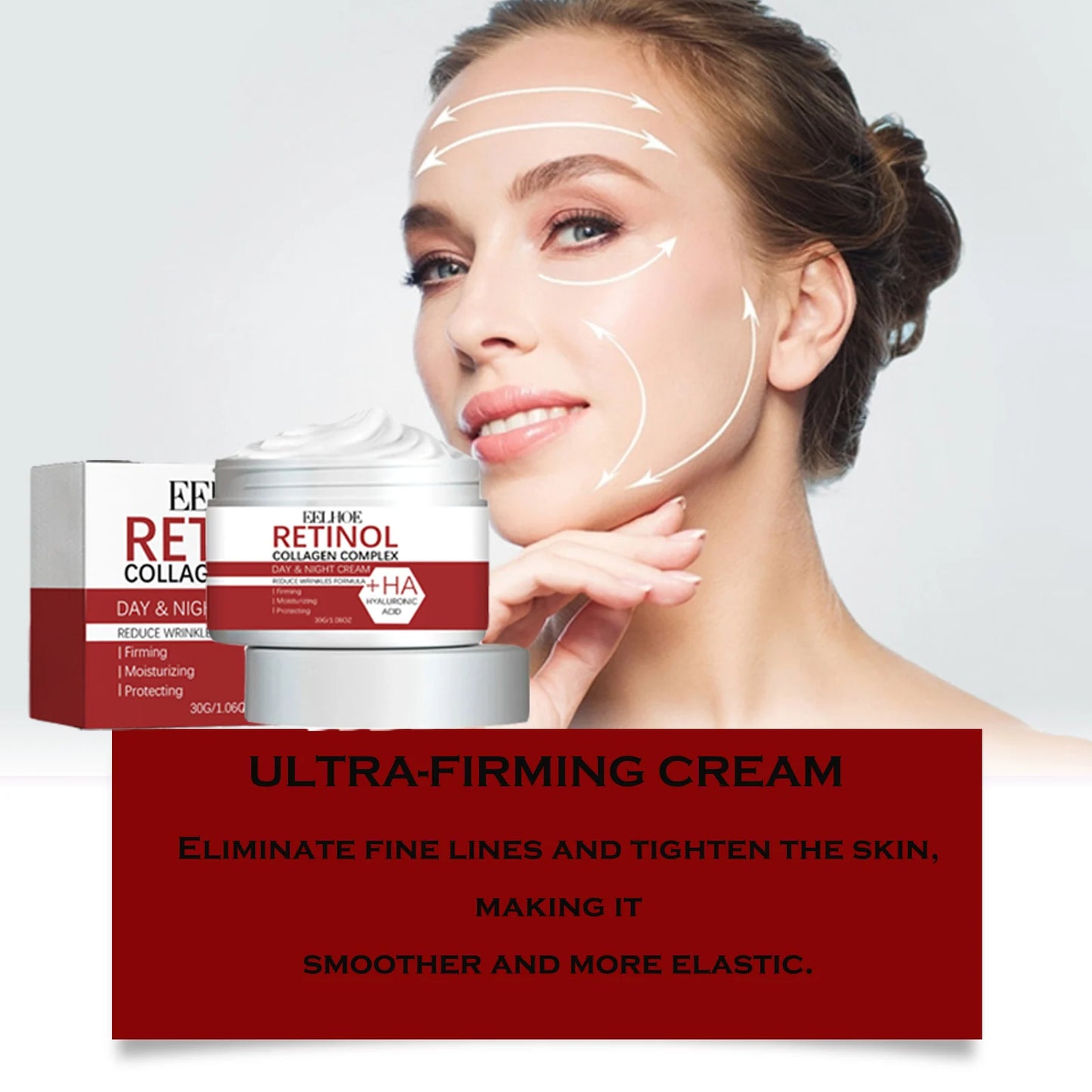 Silky Lifting Moisturizer with Retinol Collagen Wrinkle