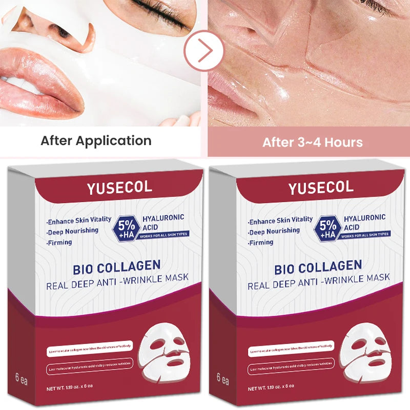 Korean Collagen Face Mask Overnight Bio Collagen Gel Mask