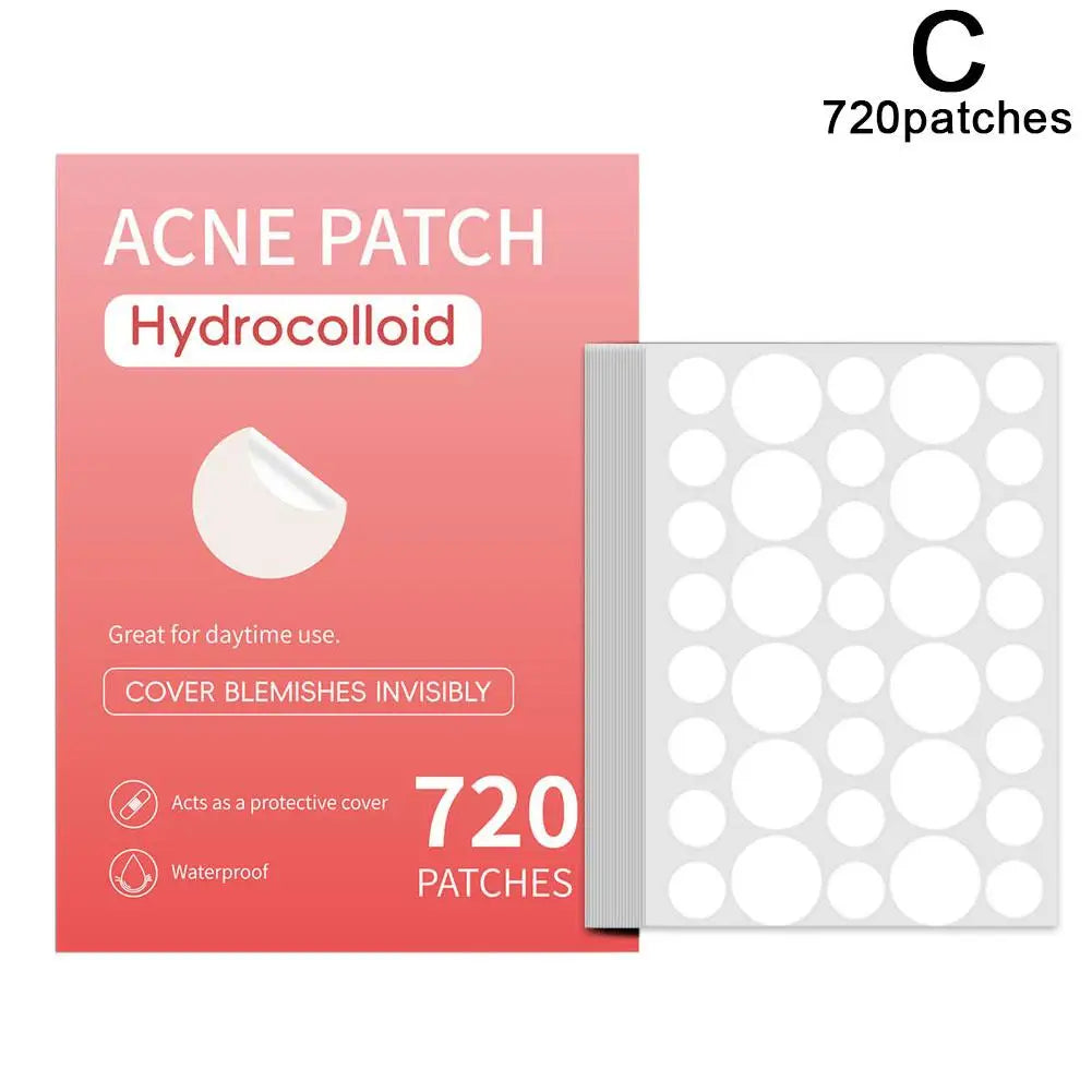 200-1080Pcs Invisible Removal Pimple Anti-Acne Hydrocolloid