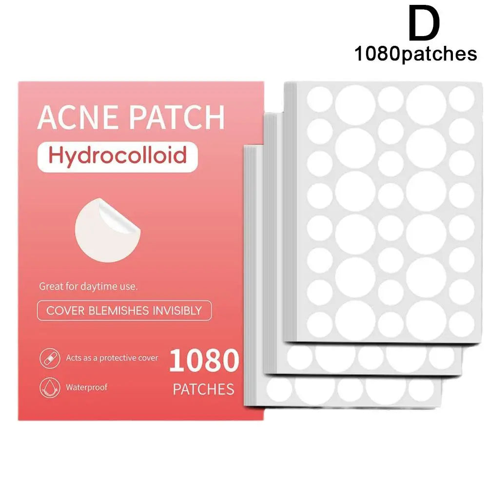 200-1080Pcs Invisible Removal Pimple Anti-Acne Hydrocolloid