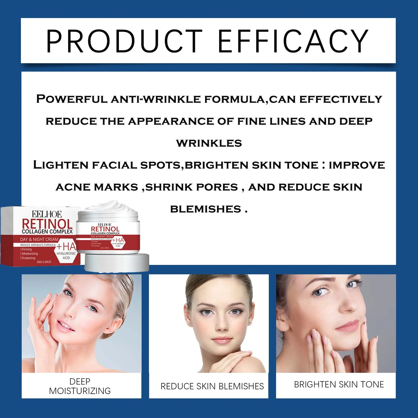 Silky Lifting Moisturizer with Retinol Collagen Wrinkle