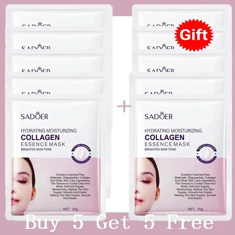 Collagen Anti Wrinkle Facial Mask Anti Aging Fade Fine Lines