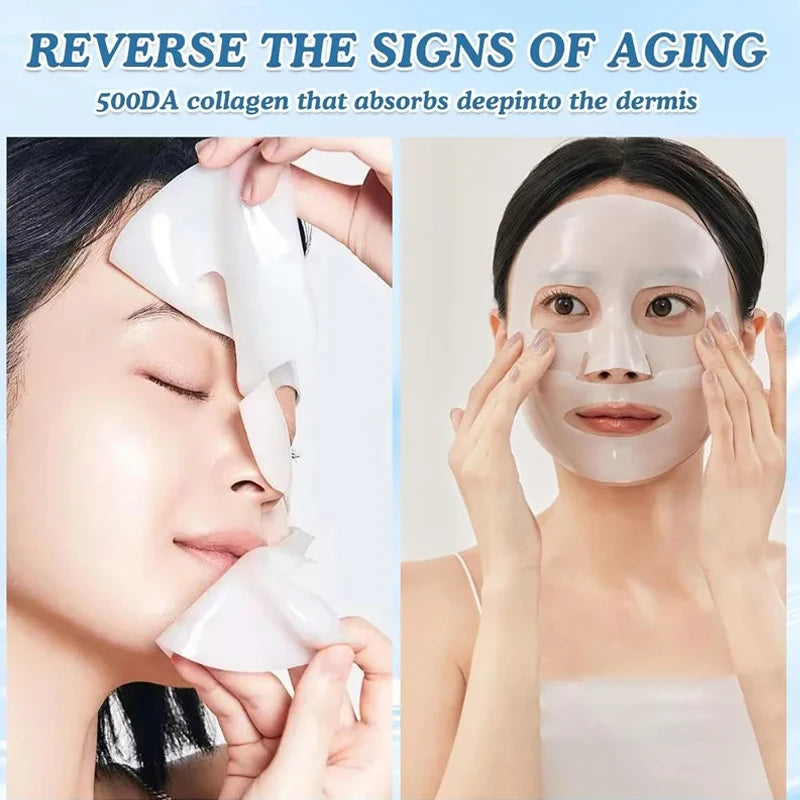 1/3/5/10PCS Bio Collagen Face Mask Anti Wrinkle Fade Face