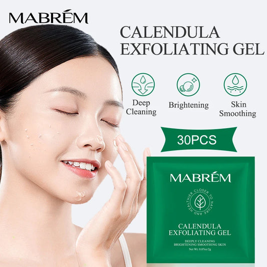 30PCS Calendula Exfoliating Gel Set Rejuvenating Whitening