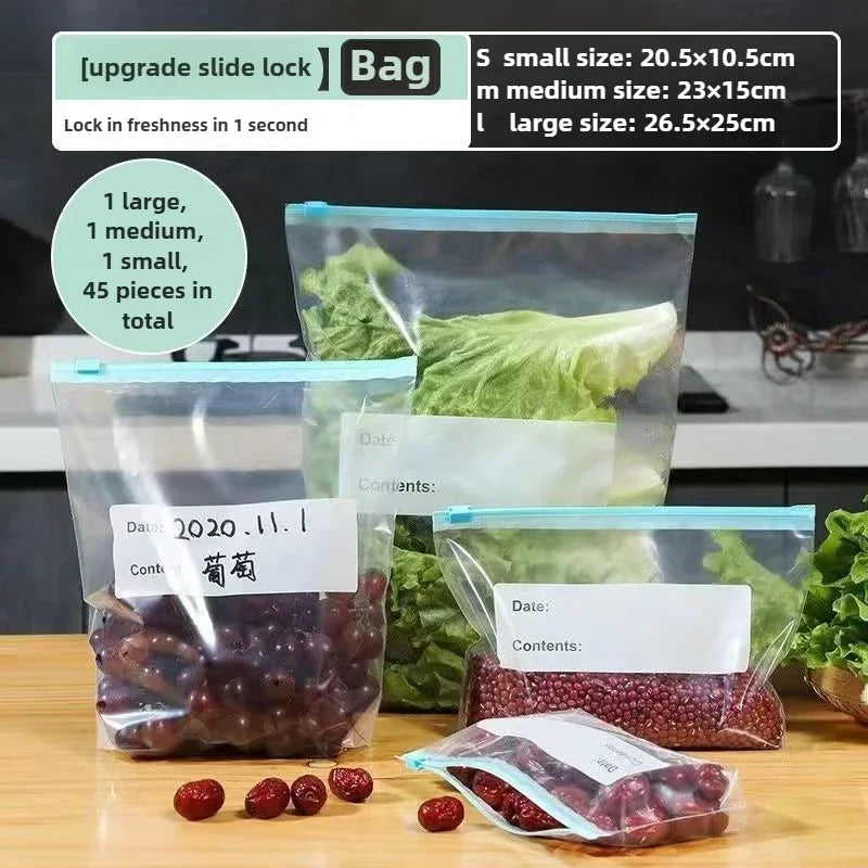 Multiple Sizes Kitchen Supplies Transparent and Visible