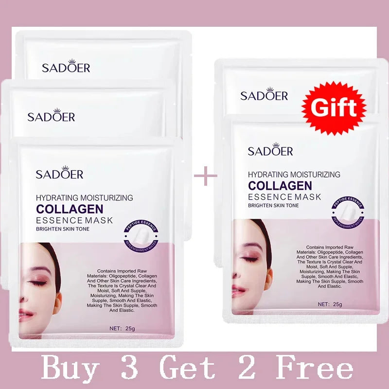 Collagen Anti Wrinkle Facial Mask Anti Aging Fade Fine Lines