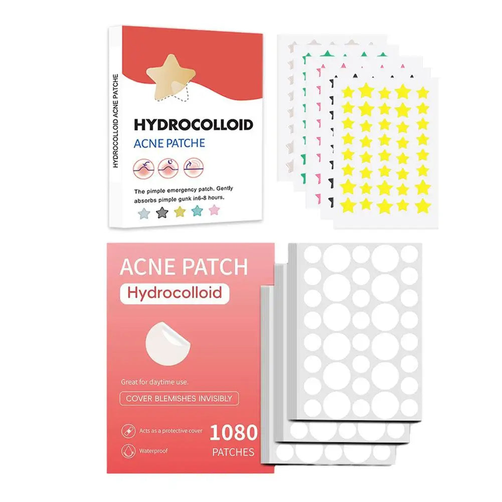 200-1080Pcs Invisible Removal Pimple Anti-Acne Hydrocolloid