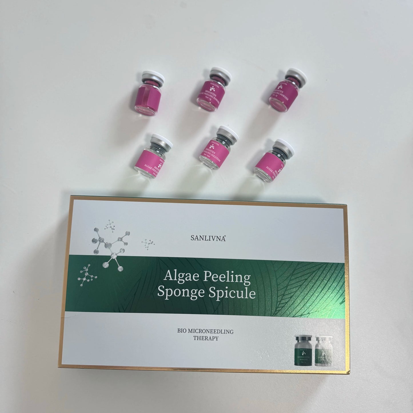Algae Peeling Whitening Melasma  Peel Kit Seaweed Algae
