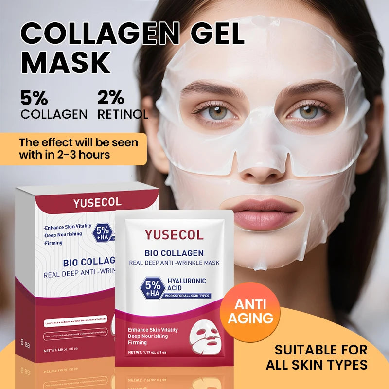 Korean Collagen Face Mask Overnight Bio Collagen Gel Mask