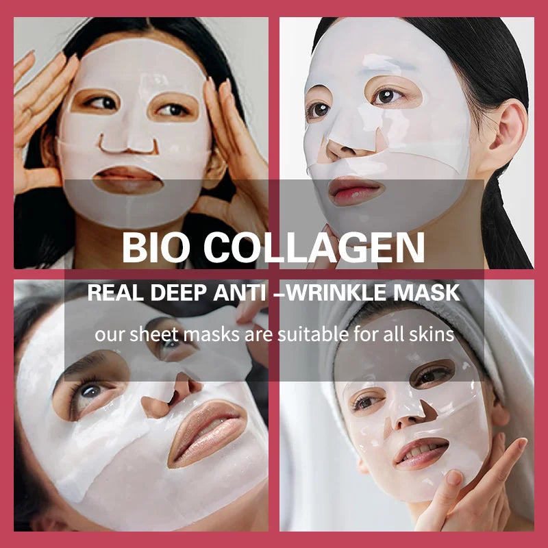 Korean Collagen Face Mask Overnight Bio Collagen Gel Mask