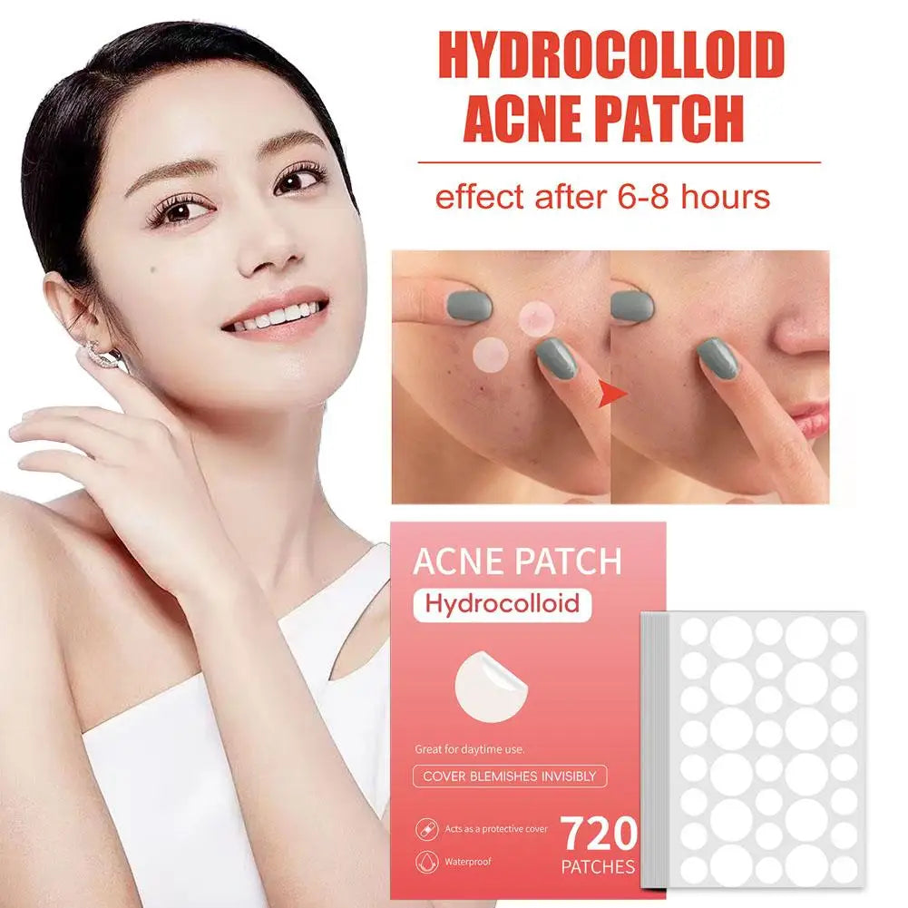 200-1080Pcs Invisible Removal Pimple Anti-Acne Hydrocolloid