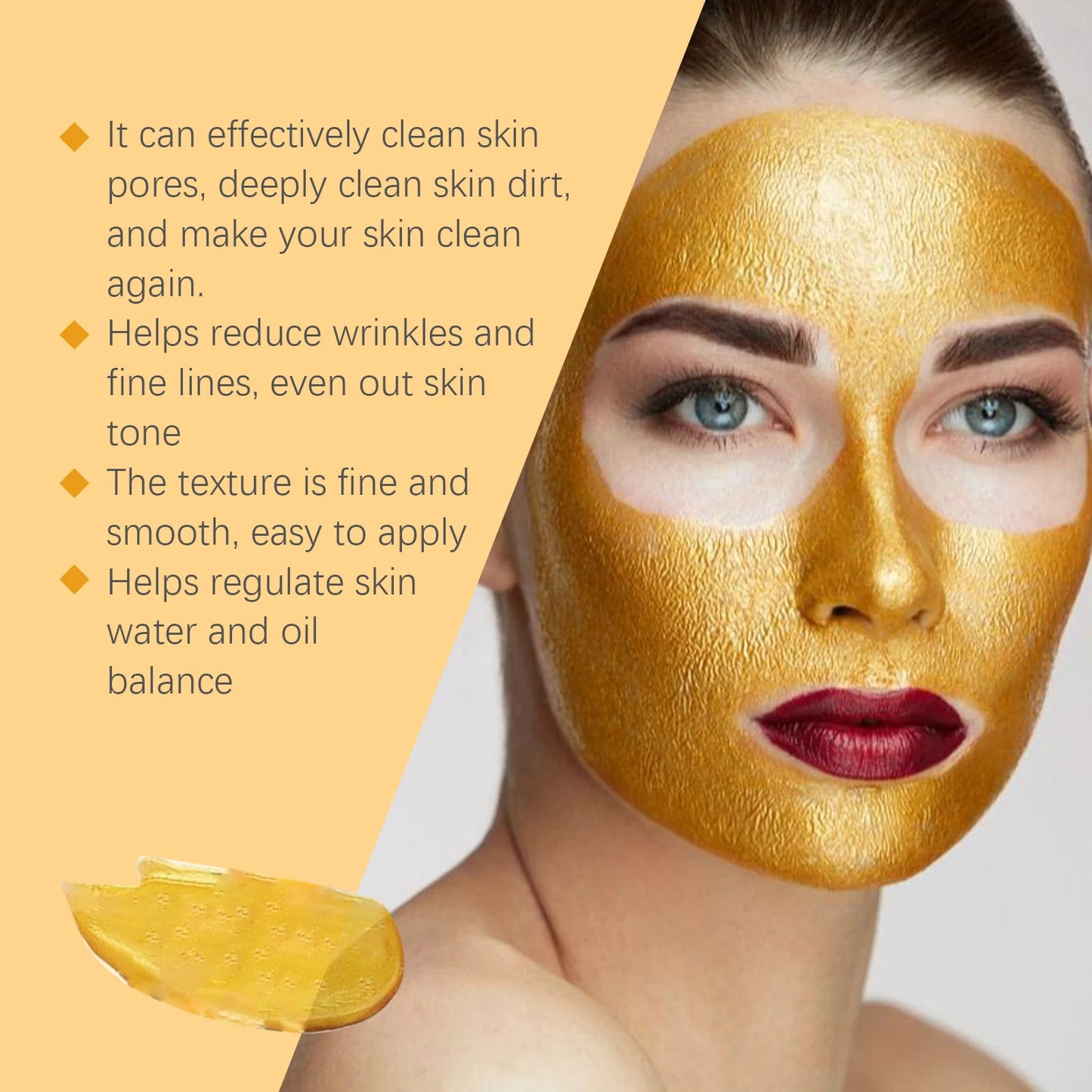 Hoygi Turmeric Facial Cleansing Set Peeling Face Mask Oil