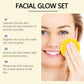Hoygi Turmeric Facial Cleansing Set Peeling Face Mask Oil
