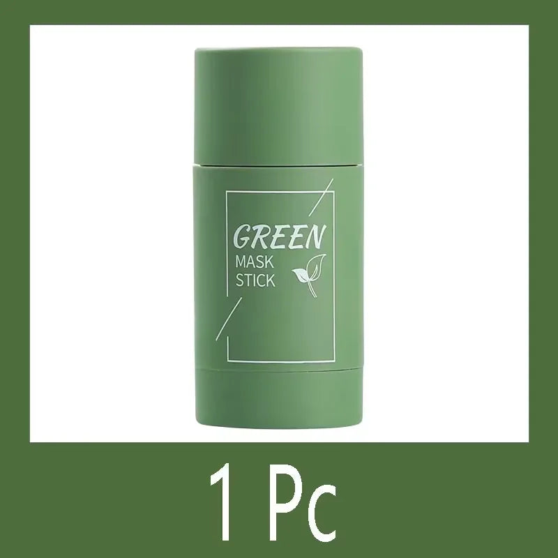 Green Tea Eggplant Solid Mask Deep Cleansing Oil