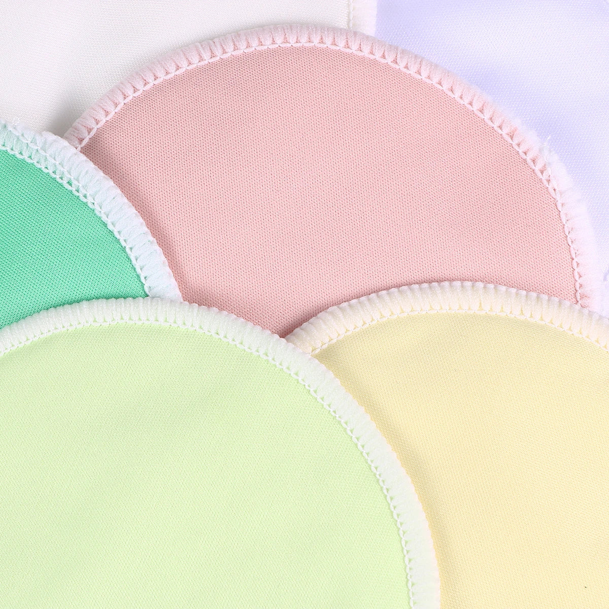 16pcs Makeup Removal Cotton Pads Bamboo Fiber Washable