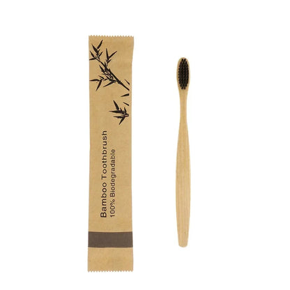 10Pcs Bamboo Toothbrush Eco Friendly Wooden Tooth Brush