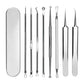 6/8/11PCS Cell Pimples Blackhead Remover Clip Ultra-fine