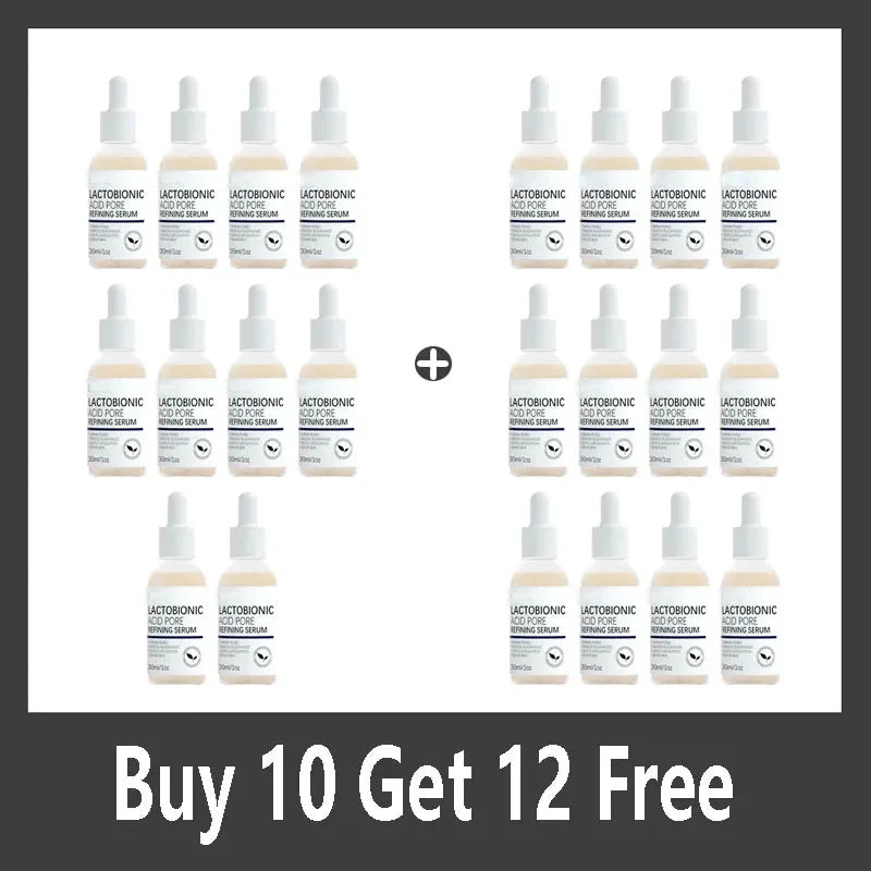 Lactobionic Acid Shrink Pores Facial Serum Fade Fine