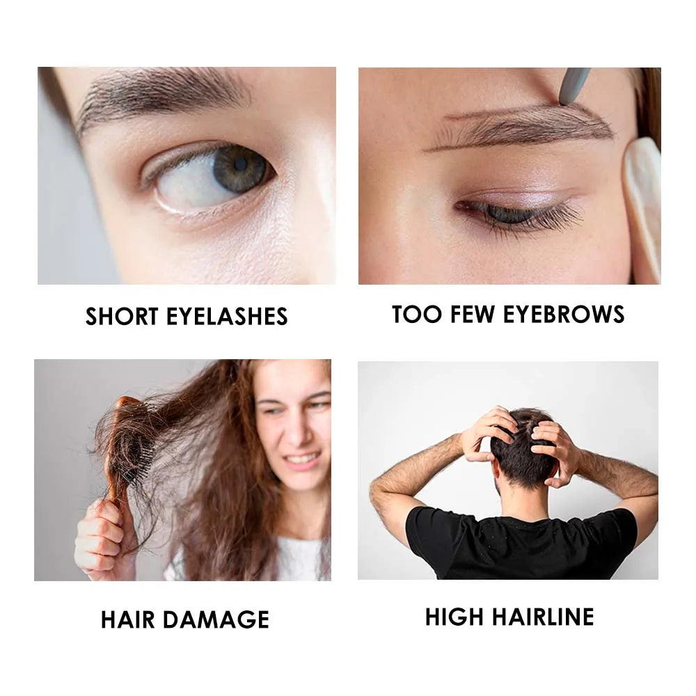 Natural Cold Pressed Castor Oil Eyelash Growth Serum