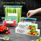 Multiple Sizes Kitchen Supplies Transparent and Visible
