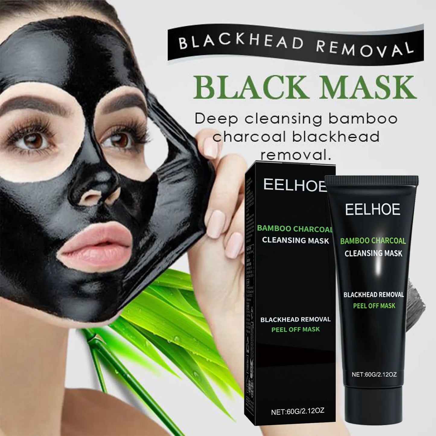 Bamboo Charcoal Tear-off Mask Blackhead Remover