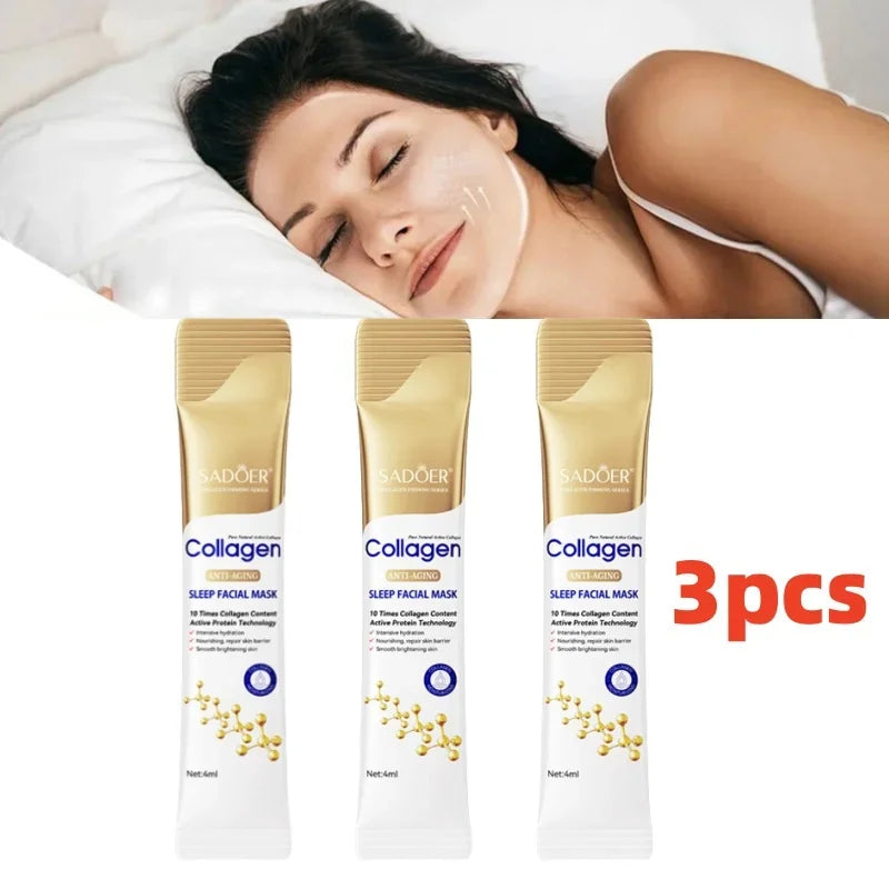 Collagen Sleeping Facial Masks Face skincare Moisturizing