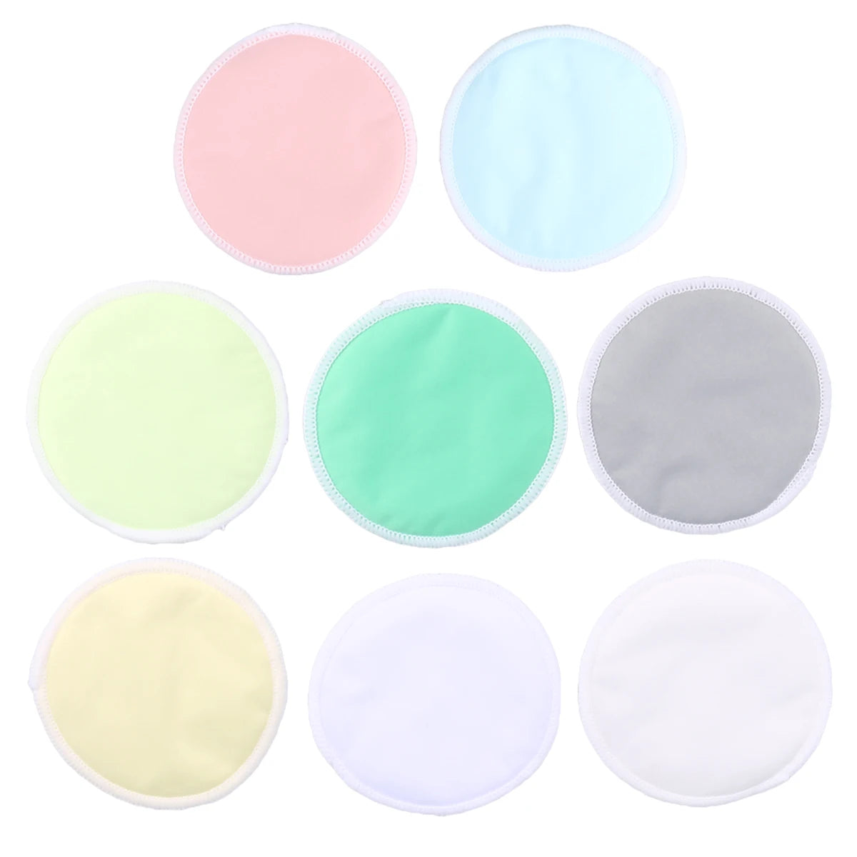 16pcs Makeup Removal Cotton Pads Bamboo Fiber Washable
