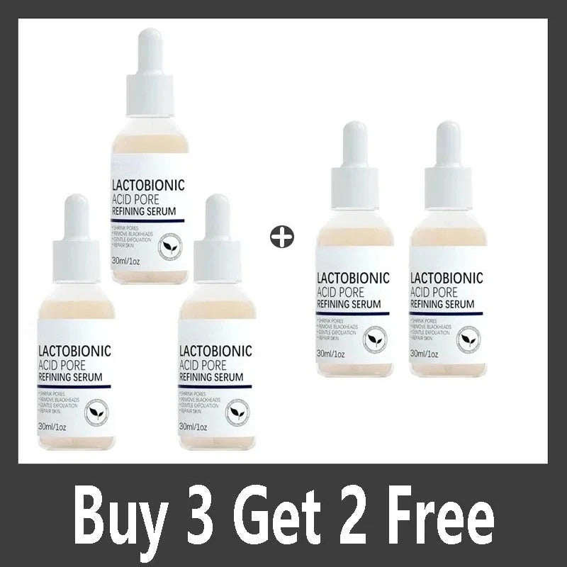 Lactobionic Acid Shrink Pores Facial Serum Fade Fine