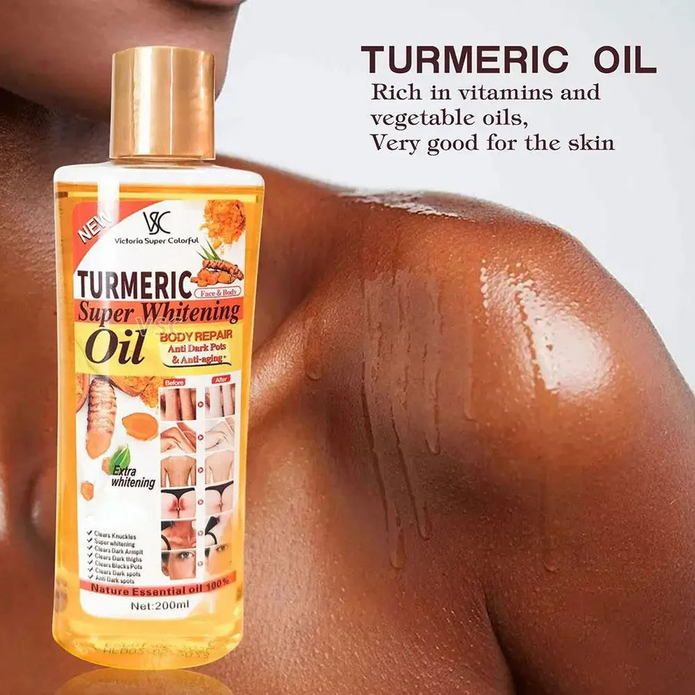 Turmeric Essential Oil Facial Body Massage oil Moisturizing