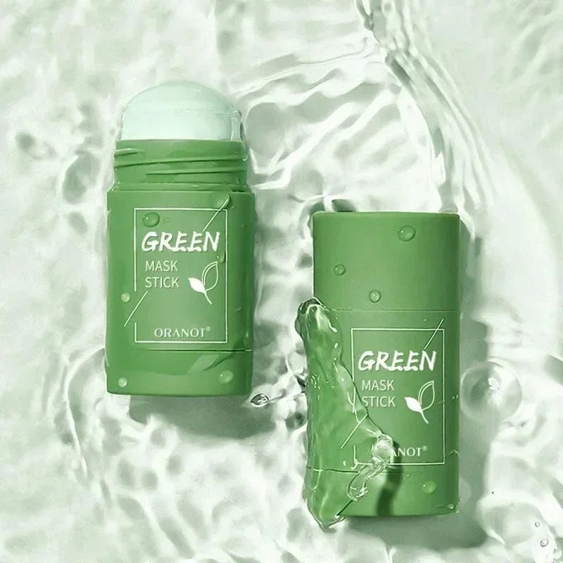 Green Tea Mask Stick Remove Blackheads Acne Deep Cleansing